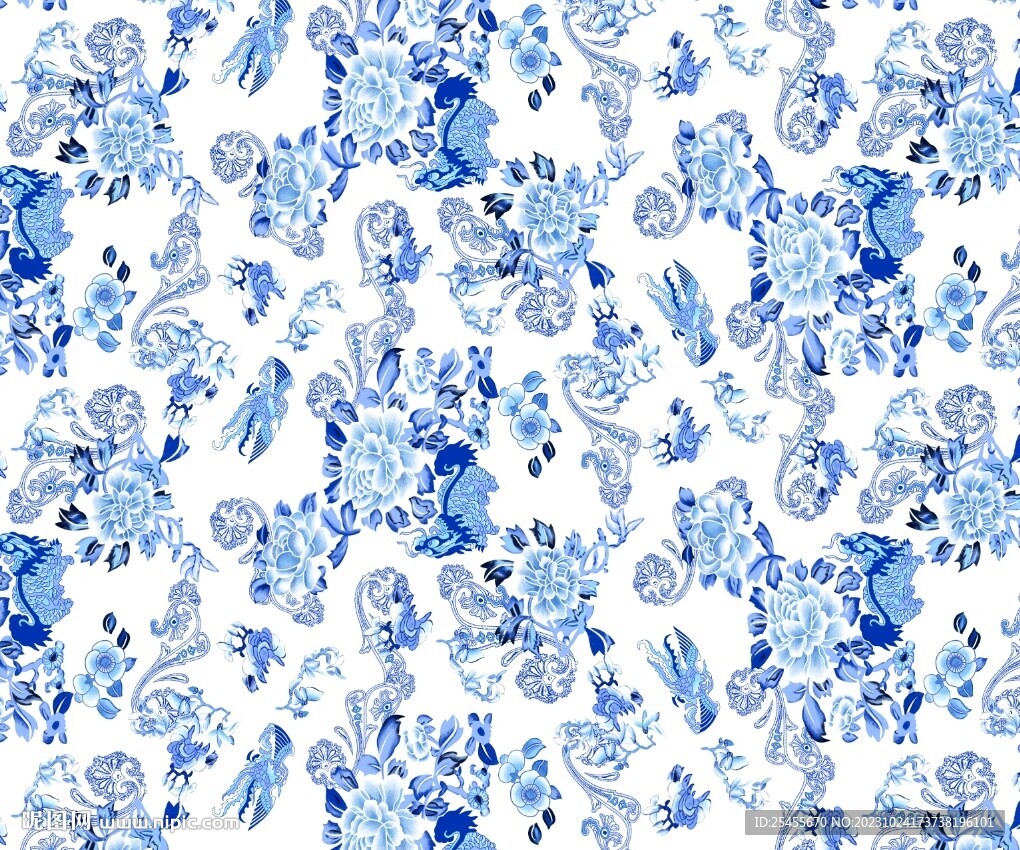 青花