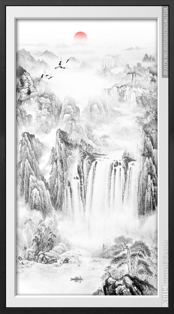 水墨國畫