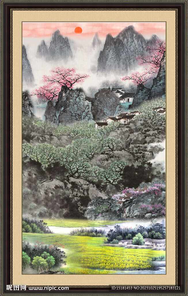 國(guó)畫(huà)山水畫(huà) 