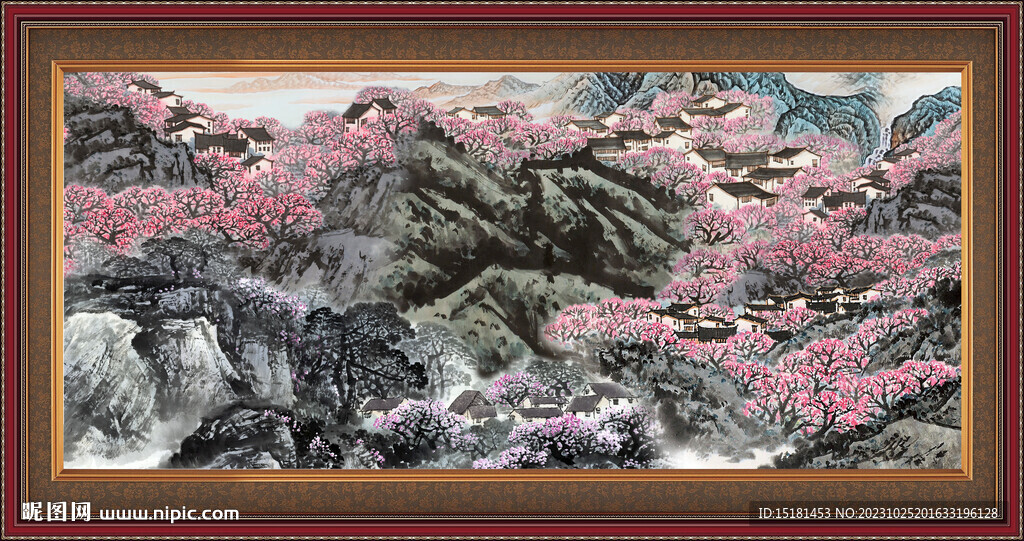 國畫山水畫 
