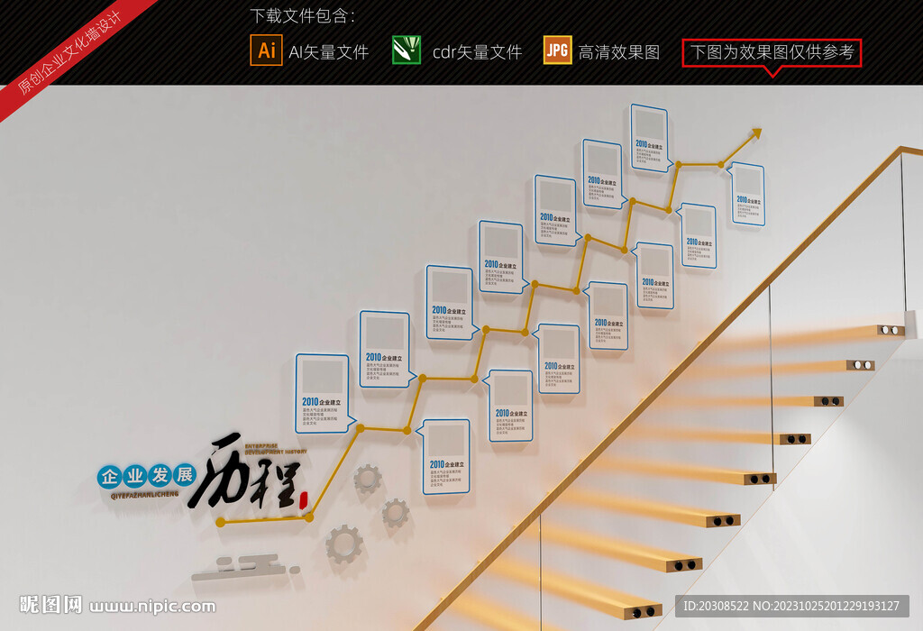 企業(yè)發(fā)展歷程文化墻