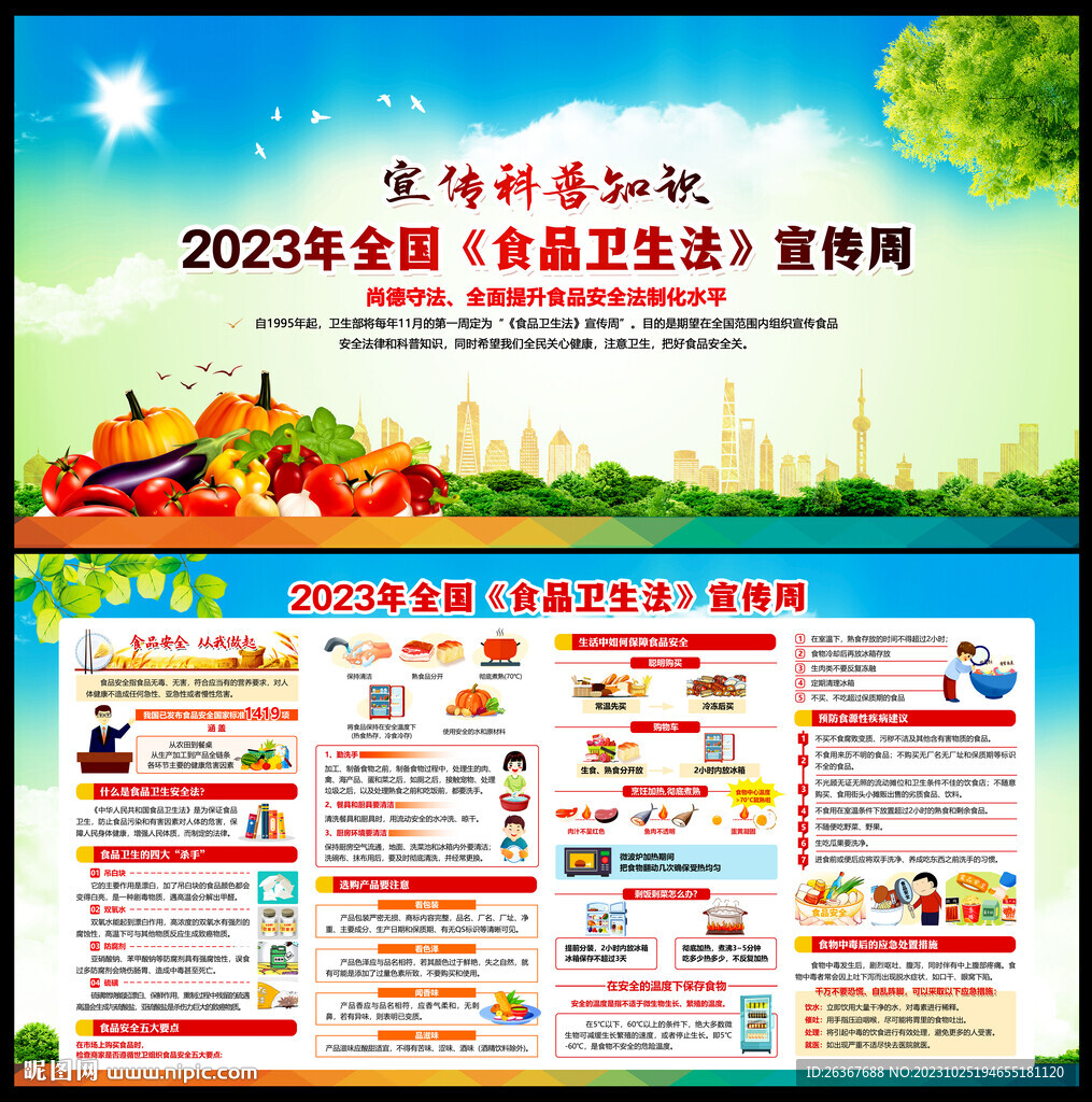 2023全國食品衛(wèi)生法宣傳周