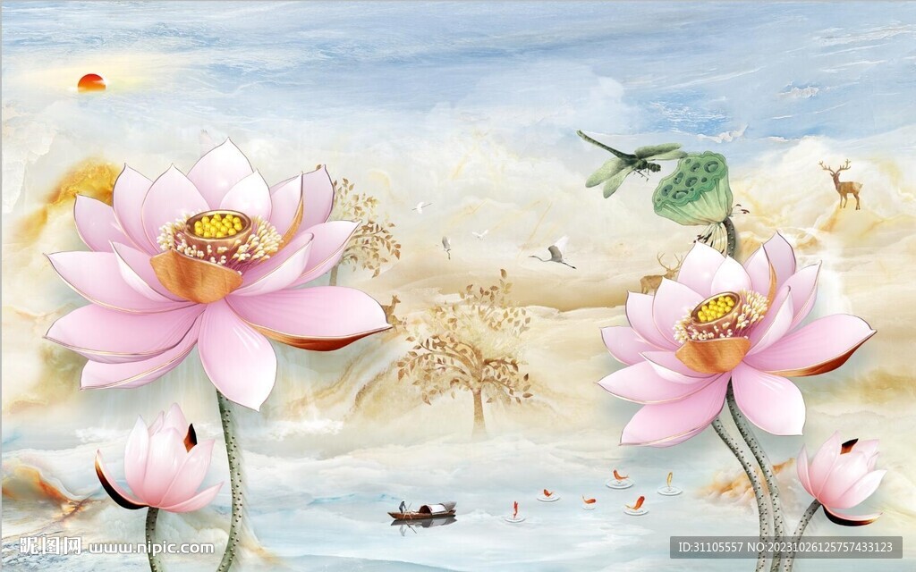 現(xiàn)代背景墻 
