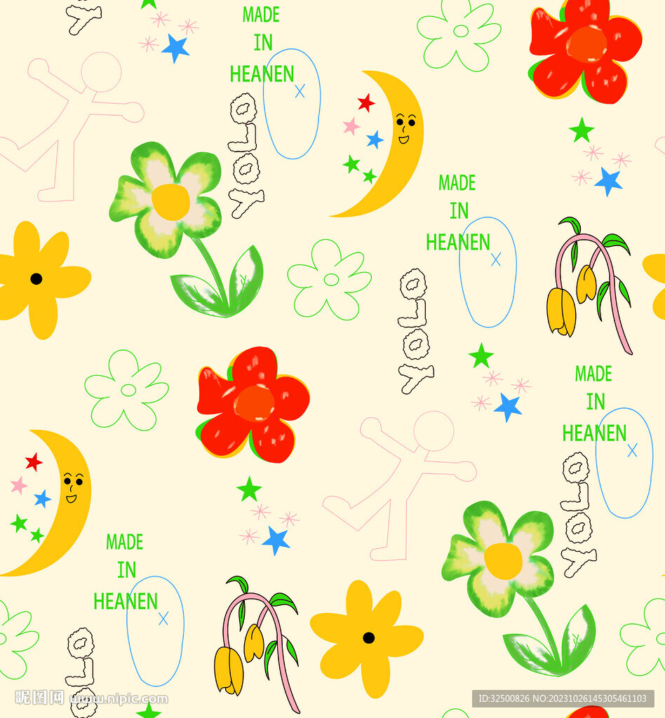 涂鴉小花