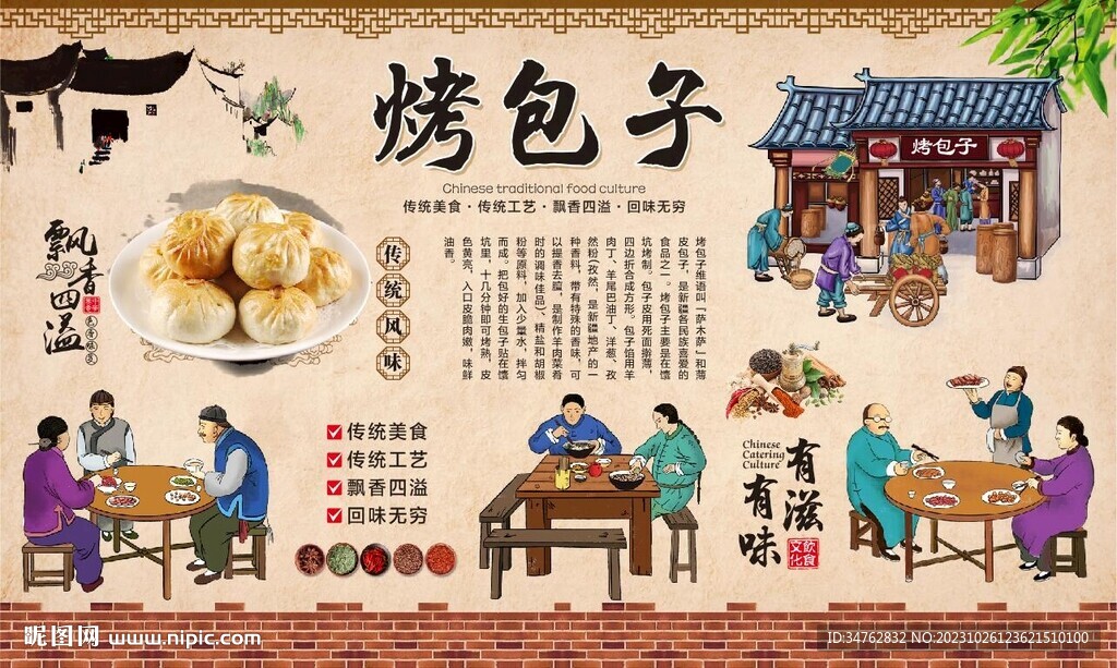 烤包子