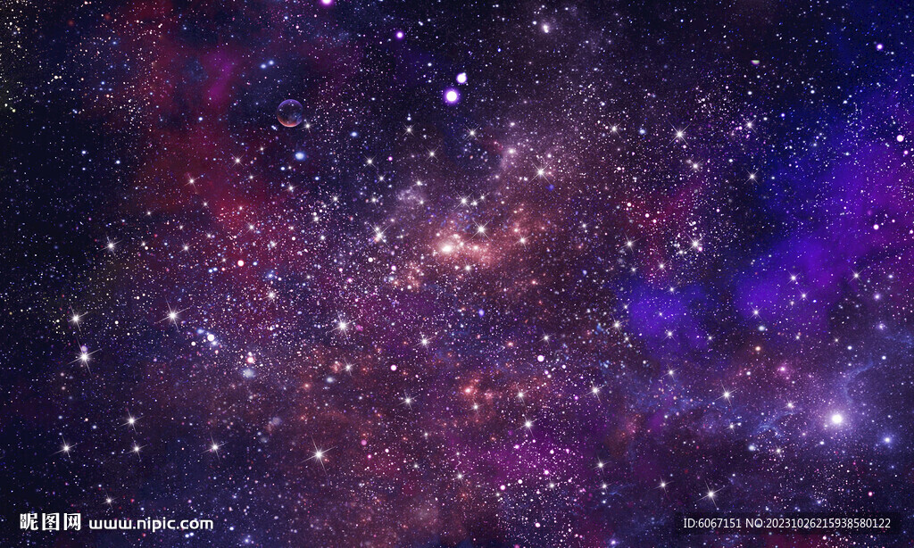 紫色星空背景