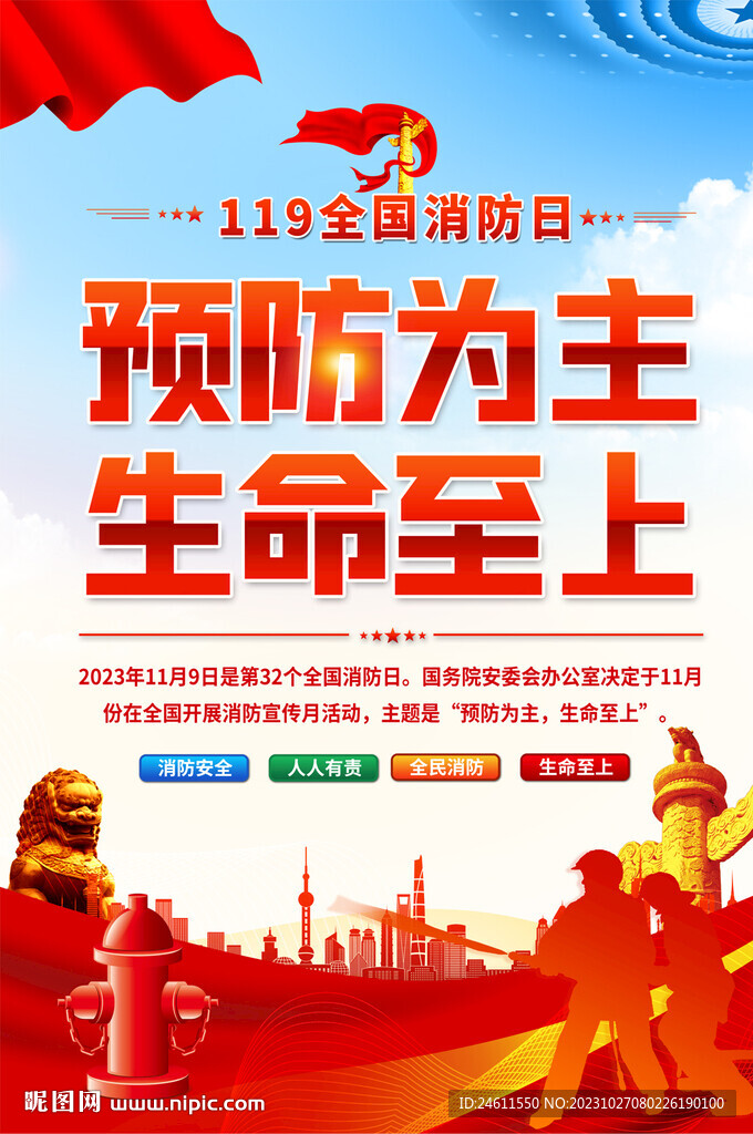 消防宣傳海報知識