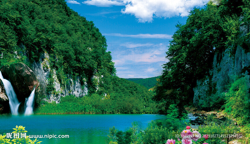 山水風景