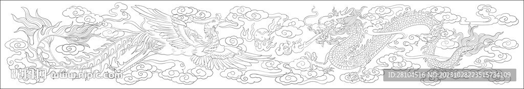 龍鳳呈祥圖