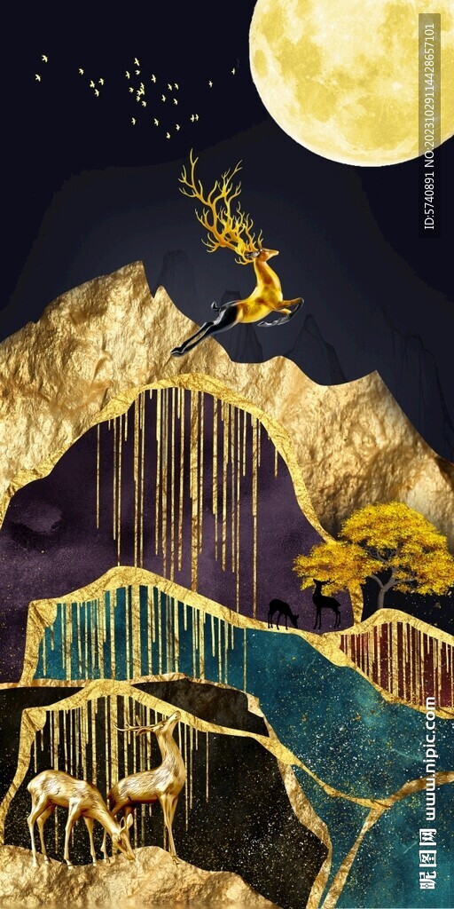 金山麋鹿發(fā)財樹