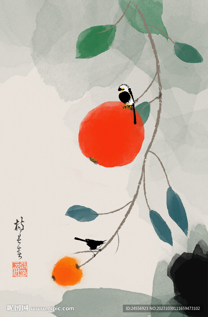 花鳥裝飾畫