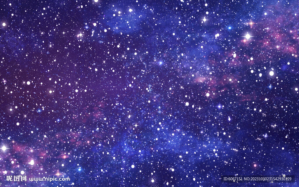 藍色星空圖