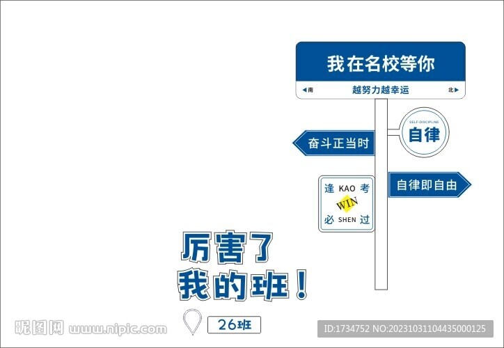路標指示