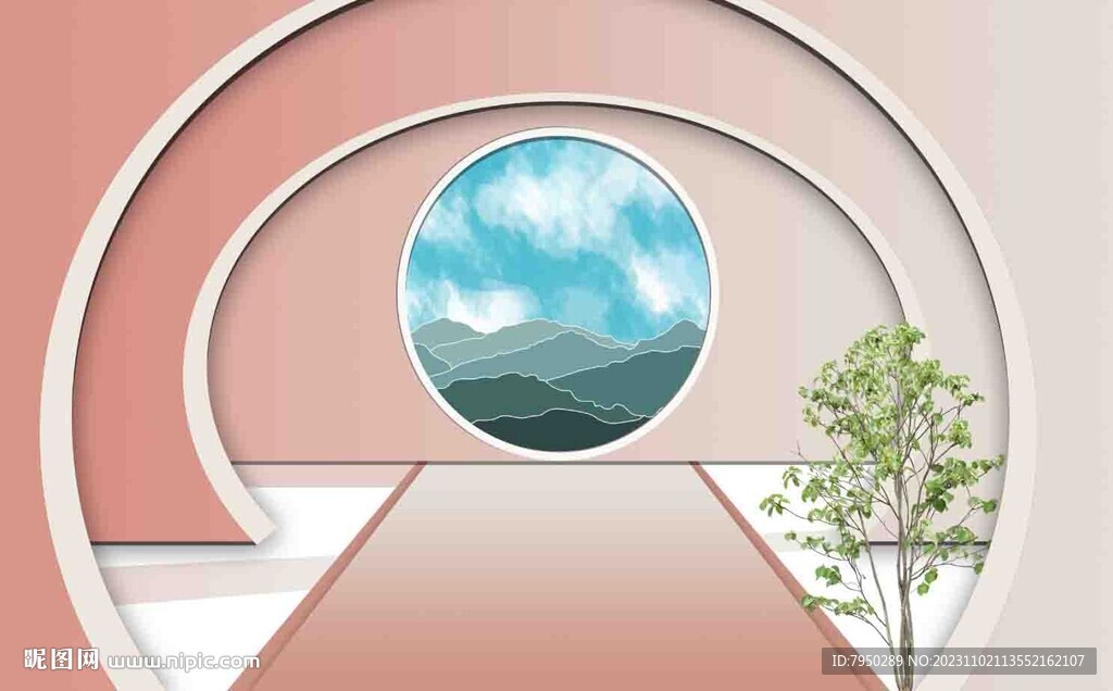 直播間背景墻  