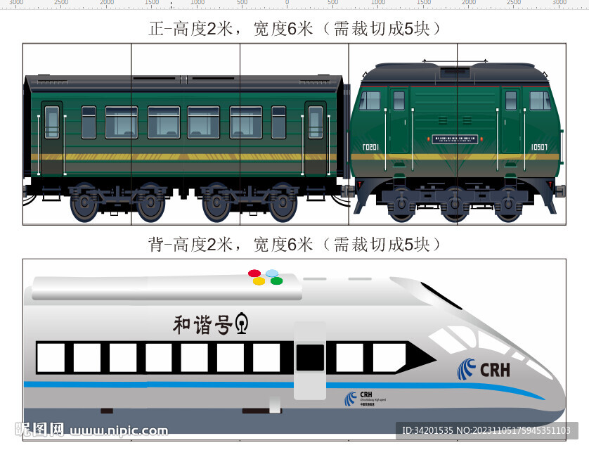 火車(chē)到高鐵變遷