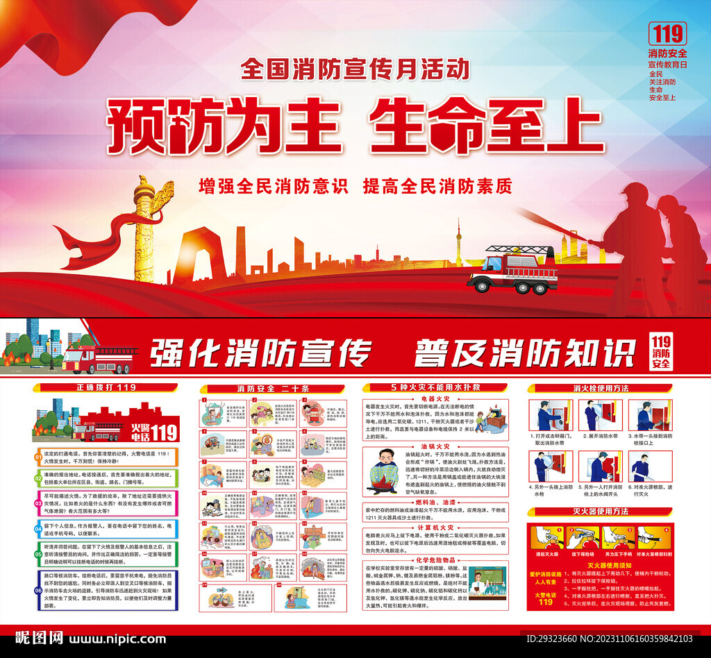 2023年全國(guó)消防宣傳月