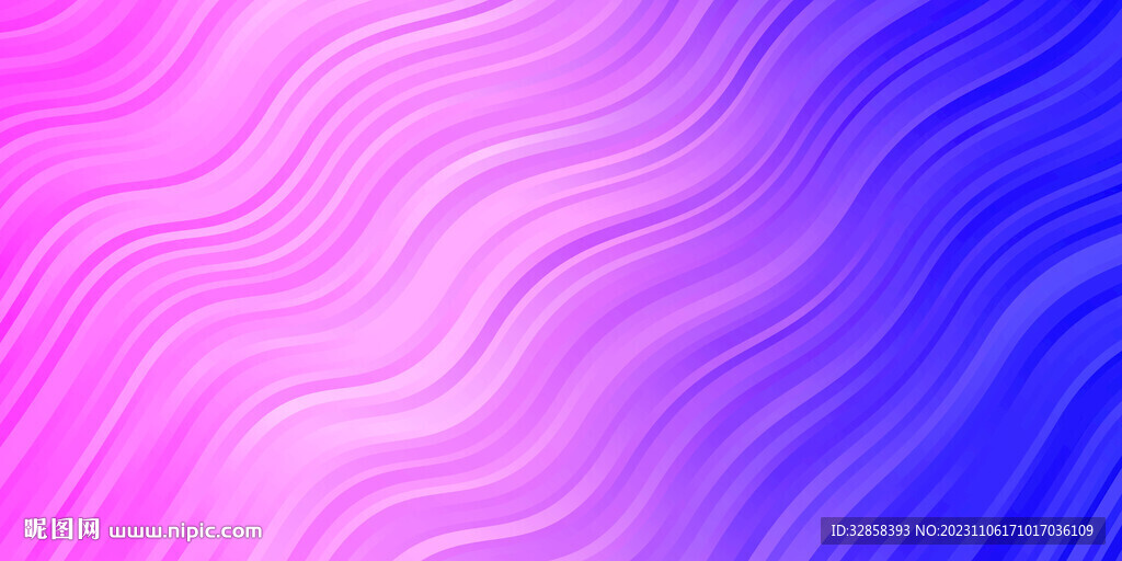 紫色漸變抽象波浪科技線條背景
