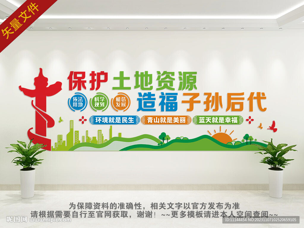 珍惜國土資源