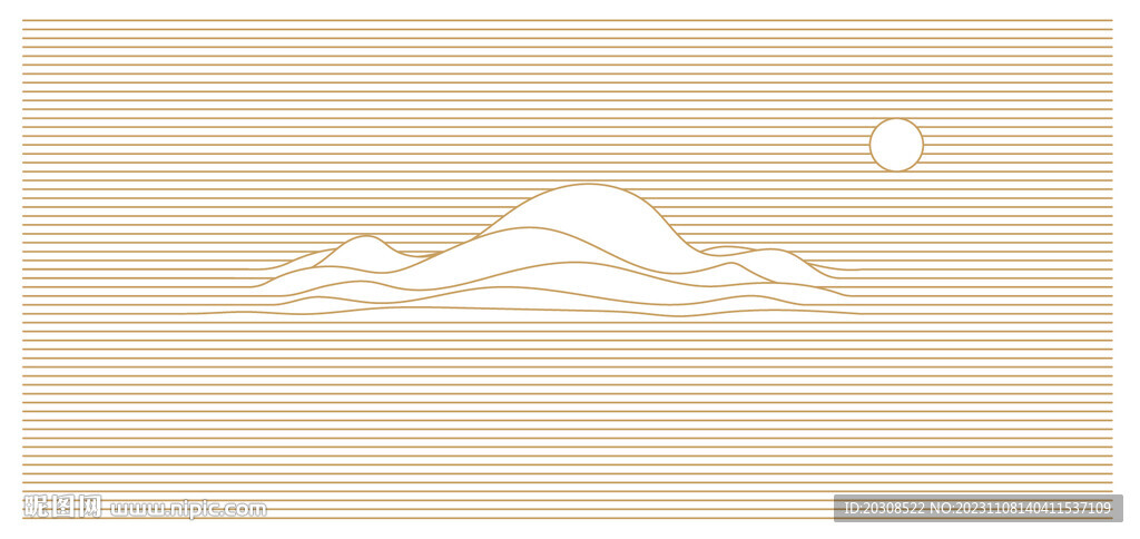 線條山