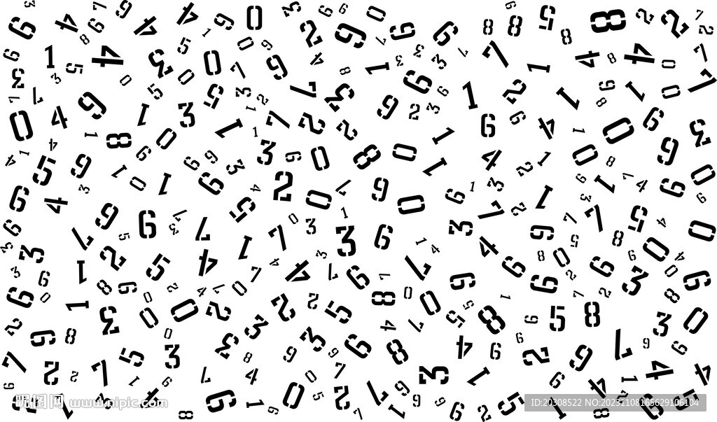 數(shù)字鏤空?qǐng)D