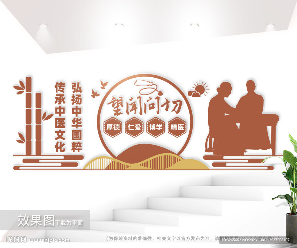 中医院文化墙展板图片