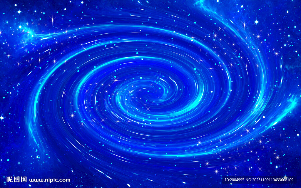 星空藍色漩渦