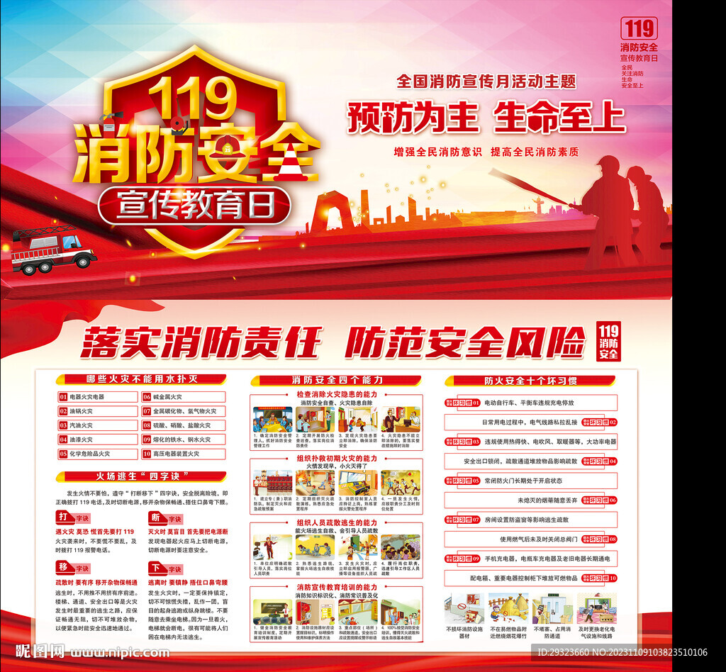 全國(guó)消防宣傳月