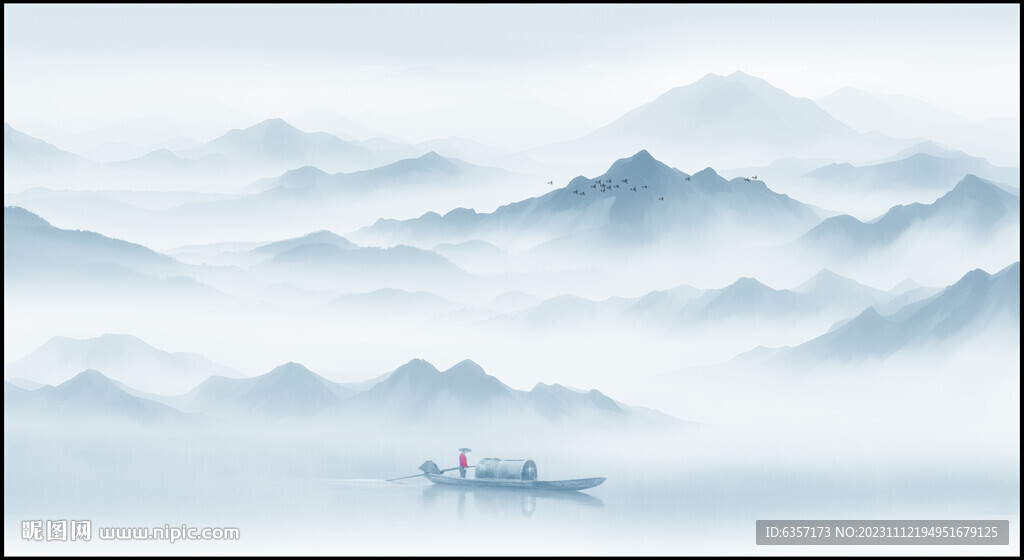 新中式山水畫(huà)