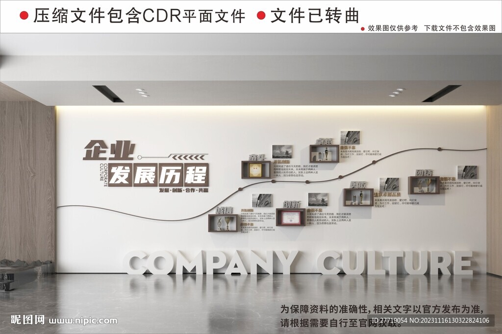 企業(yè)發(fā)展歷程榮譽文化墻