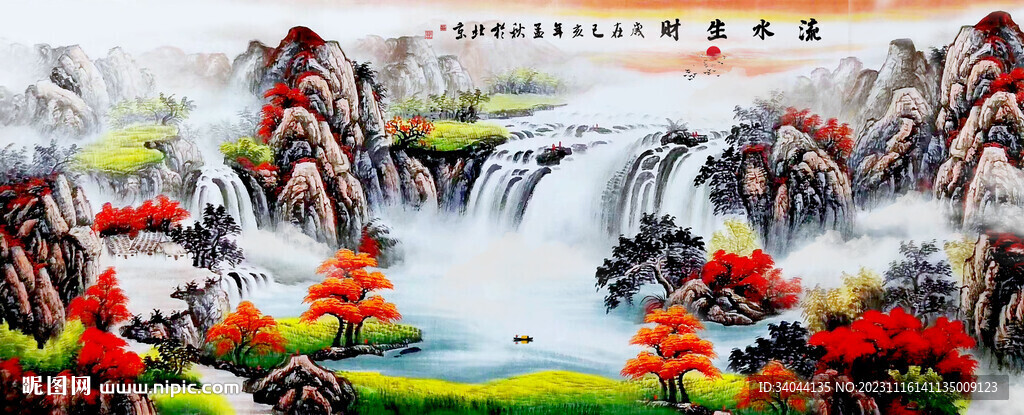 山水國畫風(fēng)景畫