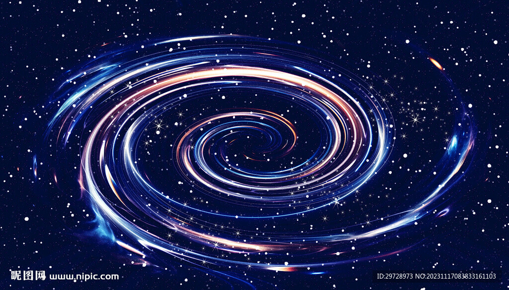 唯美旋渦星空軟膜