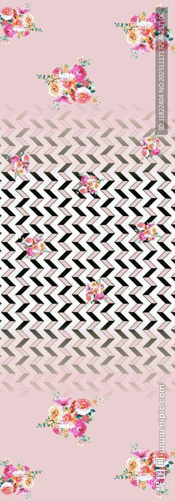 定位幾何花