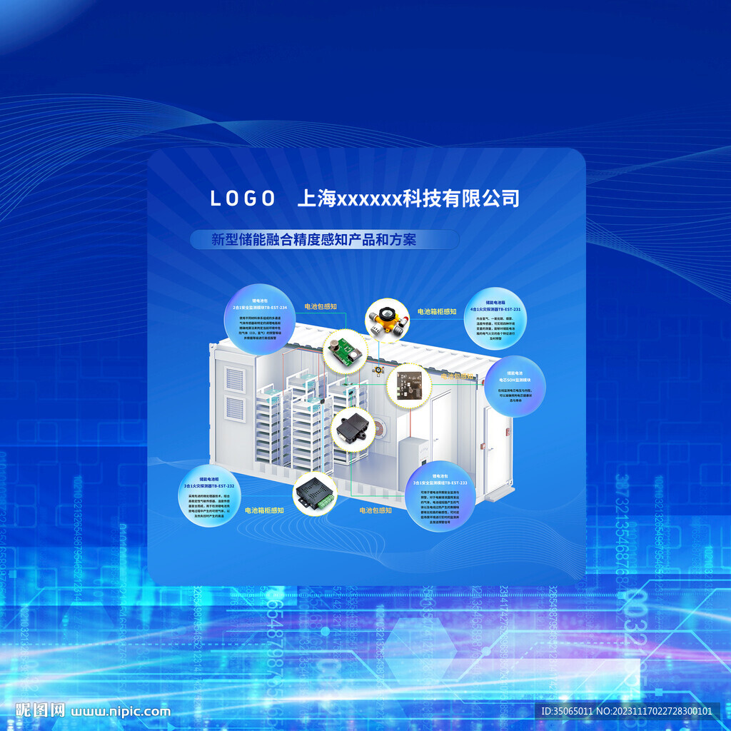 科技企業(yè)展板