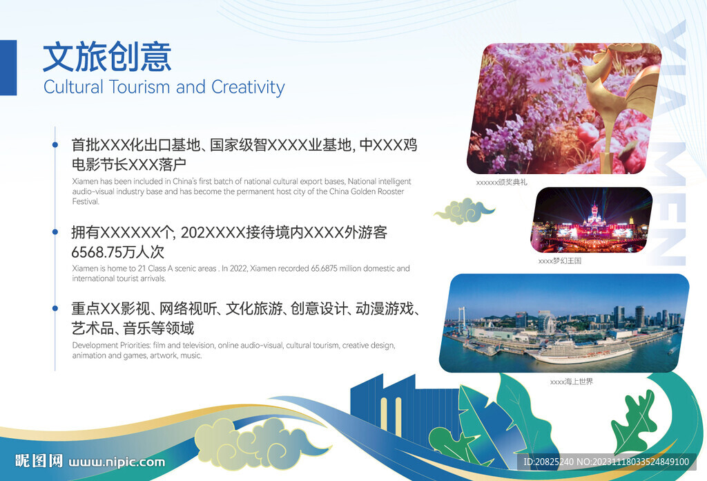 文旅創(chuàng)意展板
