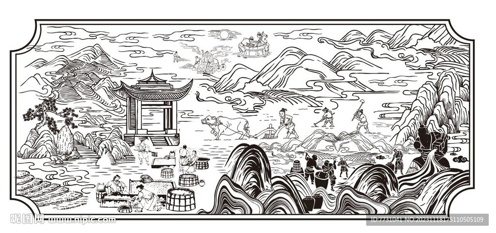釀酒圖