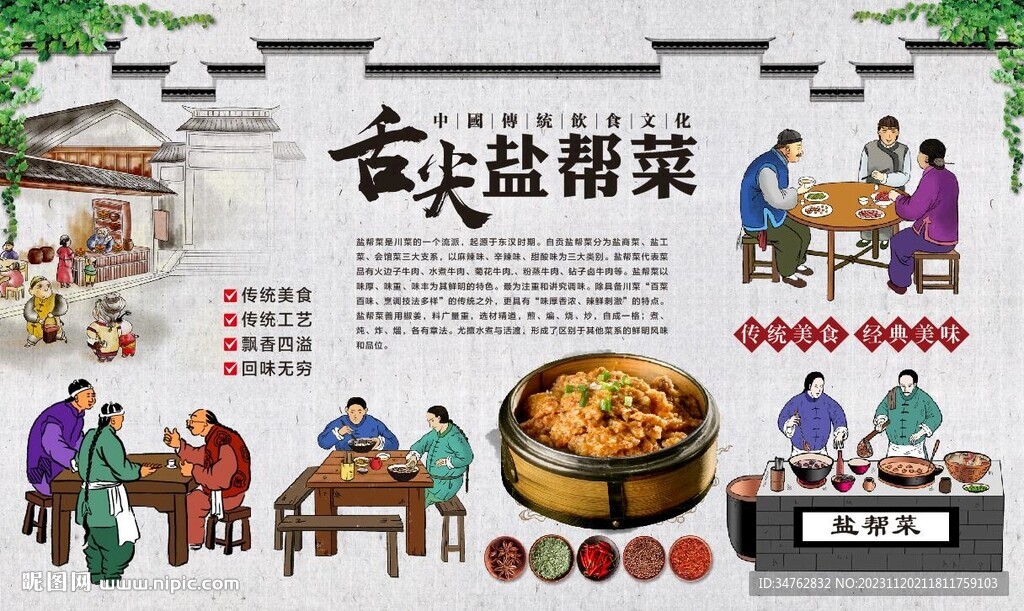 鹽幫菜背景