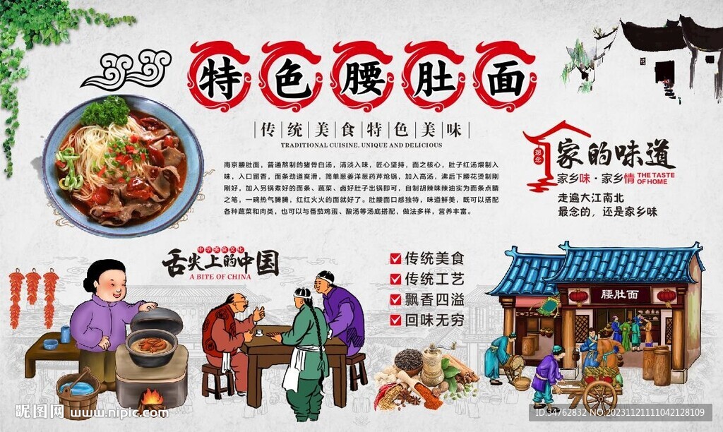 腰肚面背景
