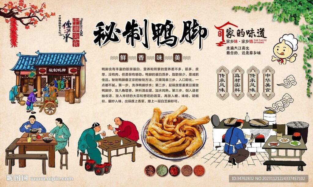 秘制鴨腳