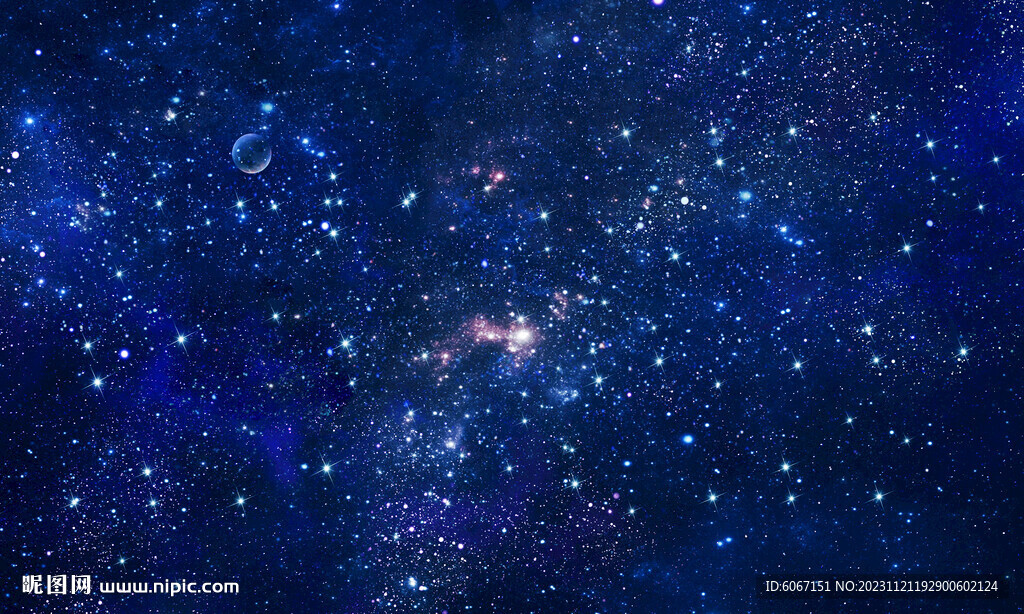 浩瀚銀河星空宇宙背景
