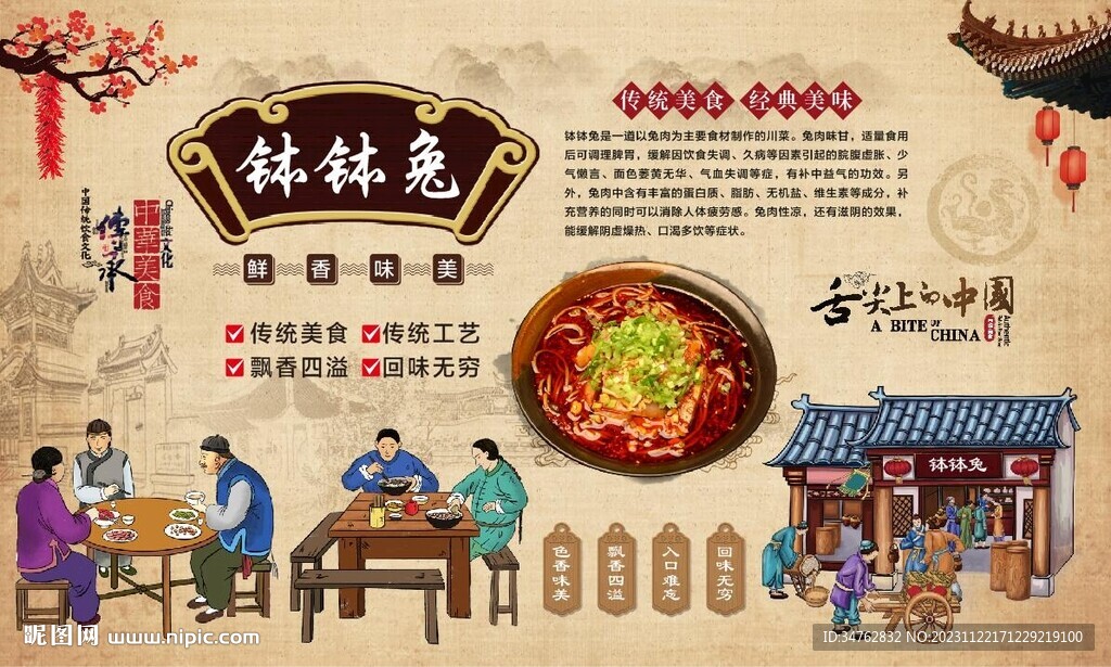 缽缽兔背景
