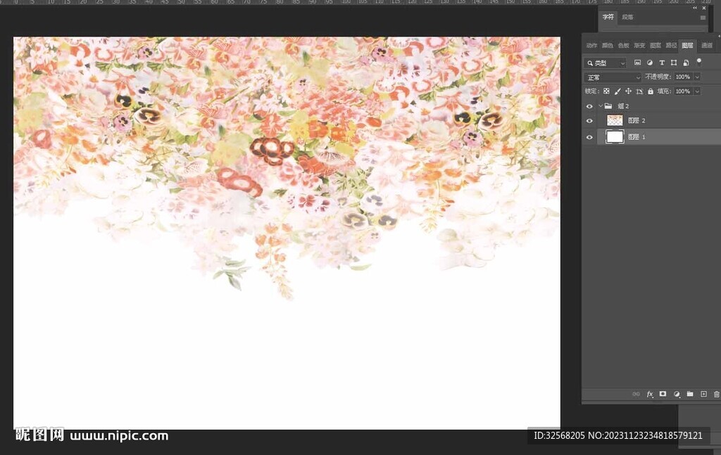 定位花 圖片
