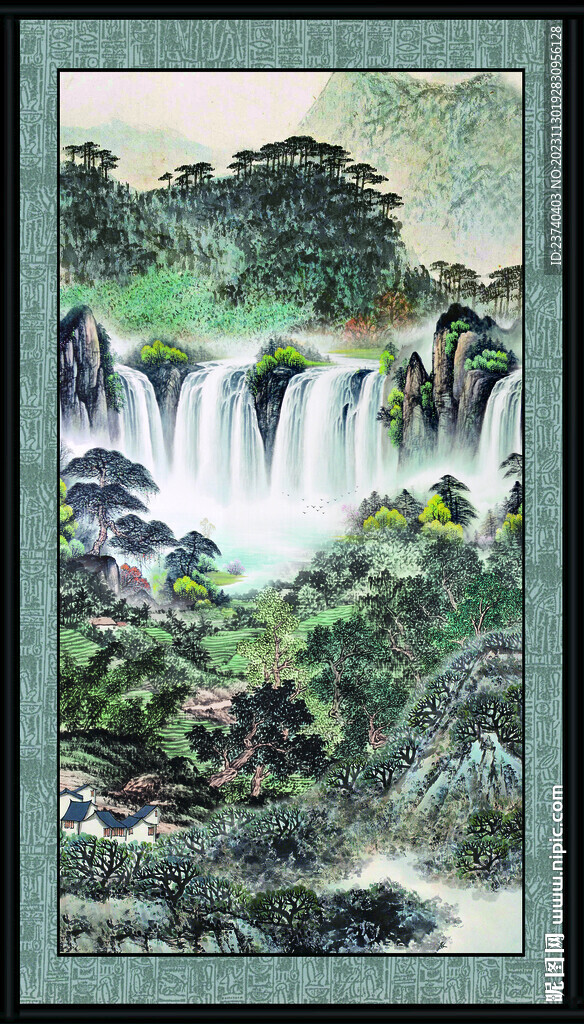中國畫山水 