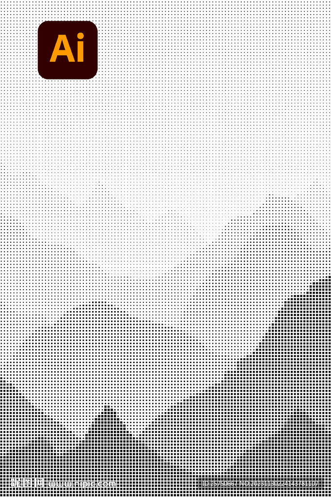 點狀山