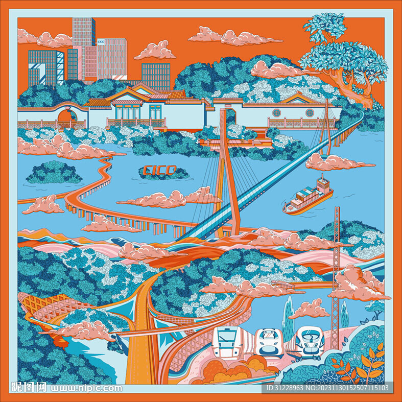 大牌   方巾  長巾