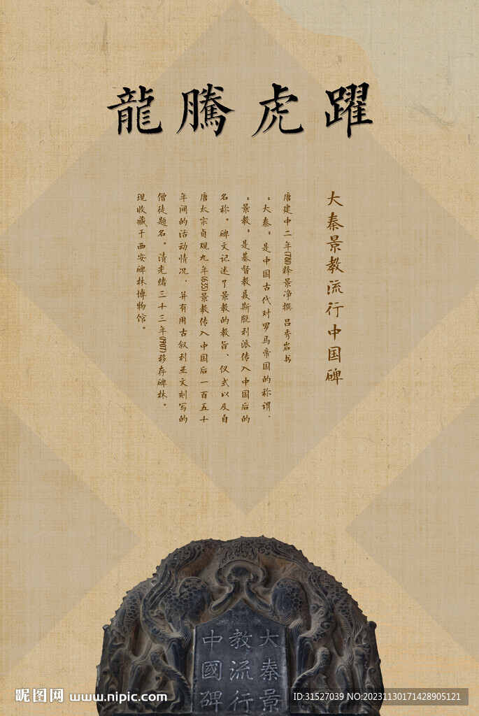 文物展品海報
