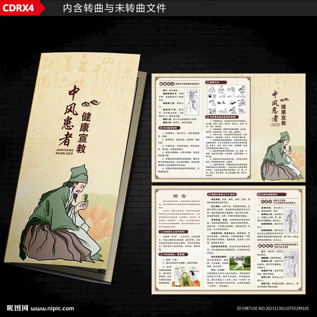 中風患者健康宣教