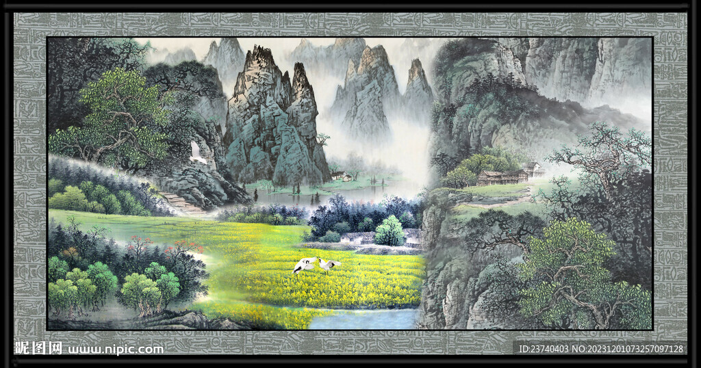 泰山風光 