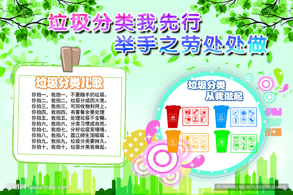 垃圾分類我先行