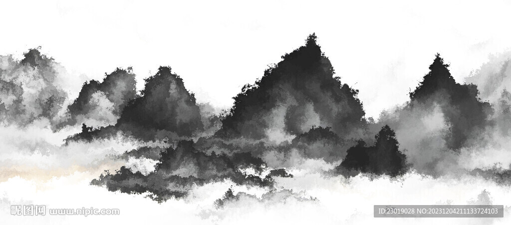 現(xiàn)代水墨山水畫