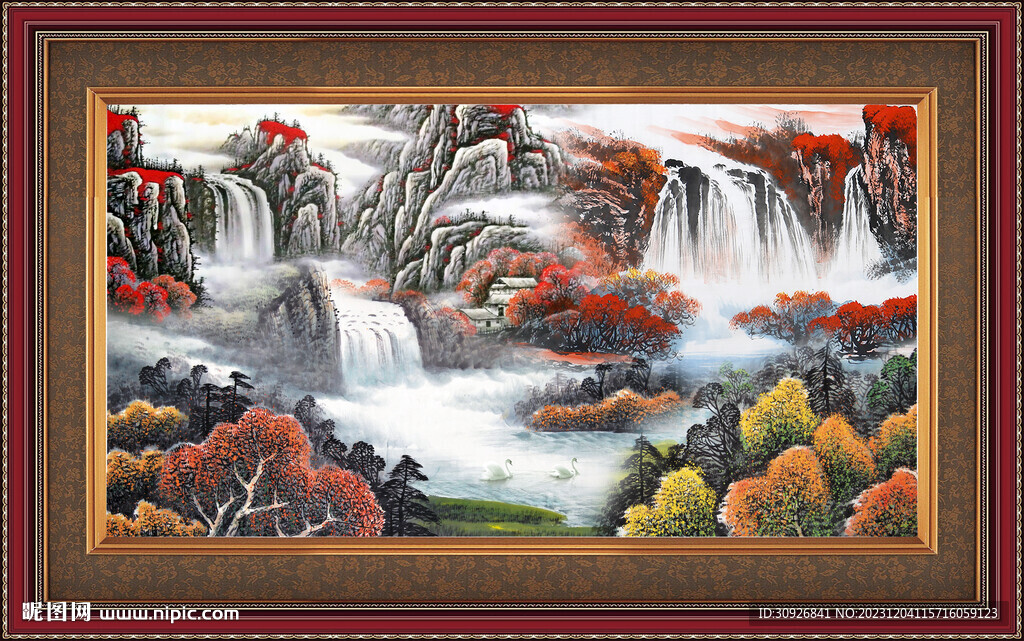  風(fēng)景山水畫